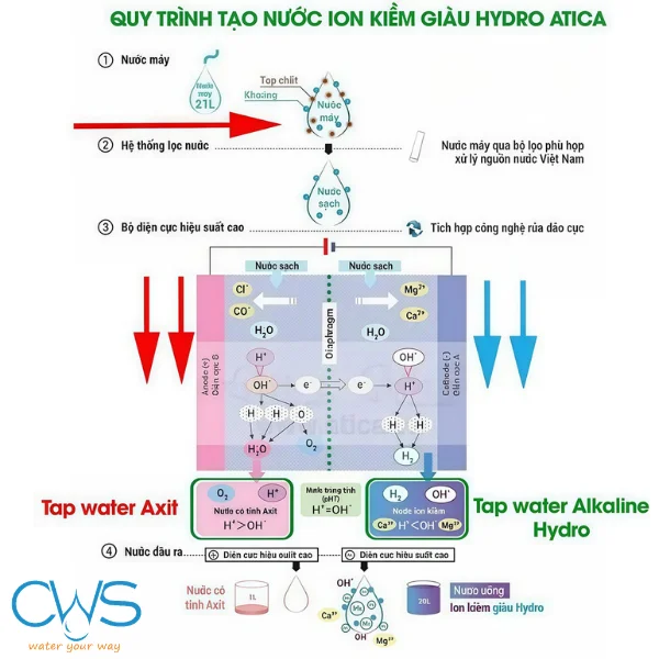 Đảm Bảo Khả Năng Tạo Nước Giàu Hydrogen Ổn Định