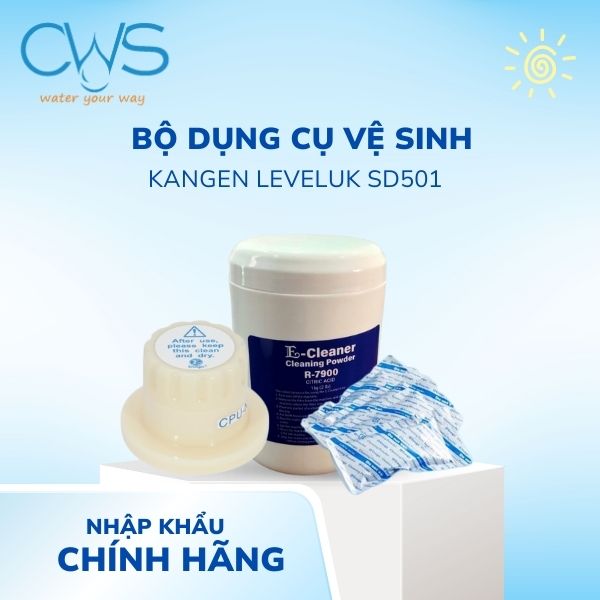 Bộ dụng cụ vệ sinh Kangen Leveluk SD501