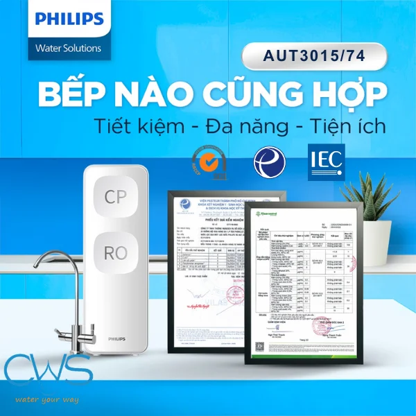 Các Chứng Nhận Chất Lượng Và Tiêu Chuẩn An Toàn Của Máy Lọc Nước AUT3015/74