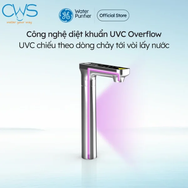 Công nghệ diệt khuẩn UVC tại vòi