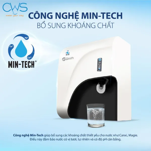 Công Nghệ Min Tech Độc Quyền Bổ Sung Khoáng Cho Cơ Thể