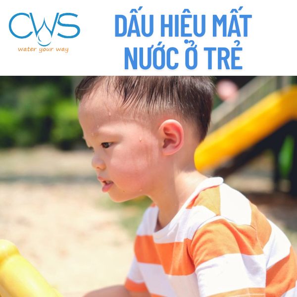 Những dấu hiệu mất nước ở trẻ