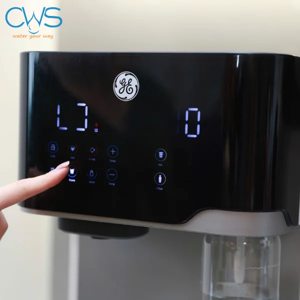 Đèn báo thay thế lõi lọc trên máy lọc nóng lạnh GE CTS10