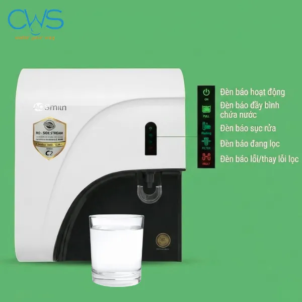 Hệ Thống Đèn Hiển Thị Trên AO Smith C2 Kiểm Soát Tối Ưu