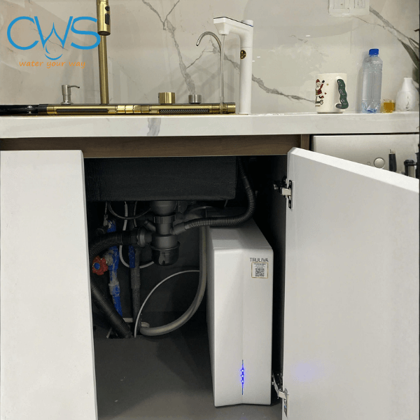 Hình ảnh lắp đặt máy lọc nước Truliva UR61096H tại nhà chung cư