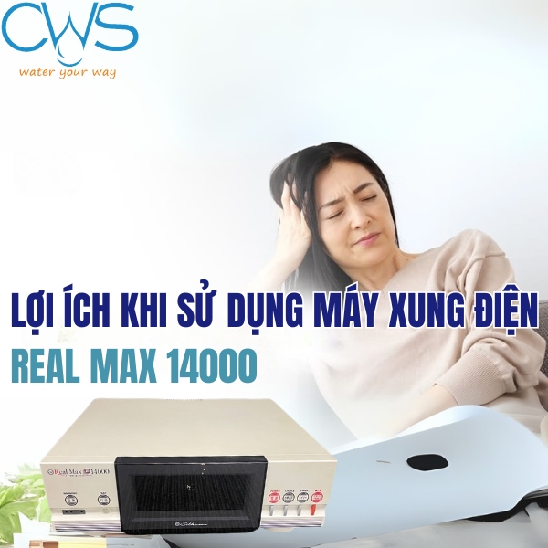 Lợi ích khi sử dụng máy xung điện Real Max 14000