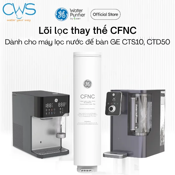 Lõi lọc nước CNFC (Composite Nano-Filtration Cartridge) tương thích với máy GE CTS10, GE CTD50
