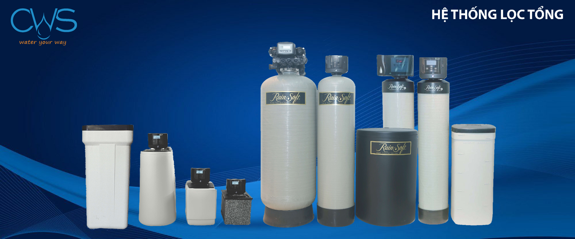 hệ thống làm mềm nước Rainsoft đến từ Mỹ