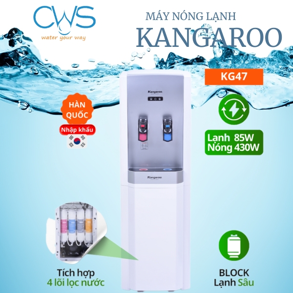Máy nóng lạnh Kangaroo KG47