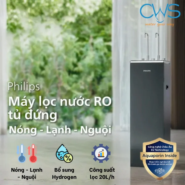 Máy Lọc Nóng Lạnh Philips ADD8922/74 – Dòng Cao Cấp Với Hiệu Suất Lọc Và Làm Lạnh Vượt Trội