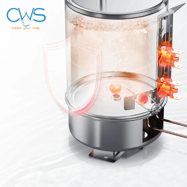 Máy Làm Nước Nóng Lạnh Toshiba RWF-IW2469BVN(K) Sở Hữu Hệ Thống Gia Nhiệt Gián Tiếp Bền Bỉ