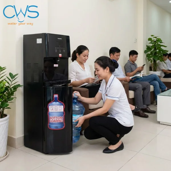 Máy Làm Nước Nóng Lạnh Toshiba RWF-W1830BV Khoang Chứa Thấp, Dễ Thay Thế