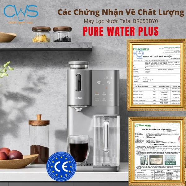 Máy Lọc Nước Tefal BR653BY0 Đáp Ứng Những Tiêu Chuẩn An Toàn Và Chất Lượng Nào