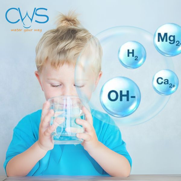 Nước ion kiềm giúp tăng cường khả năng hấp thụ, trao đổi chất cho trẻ