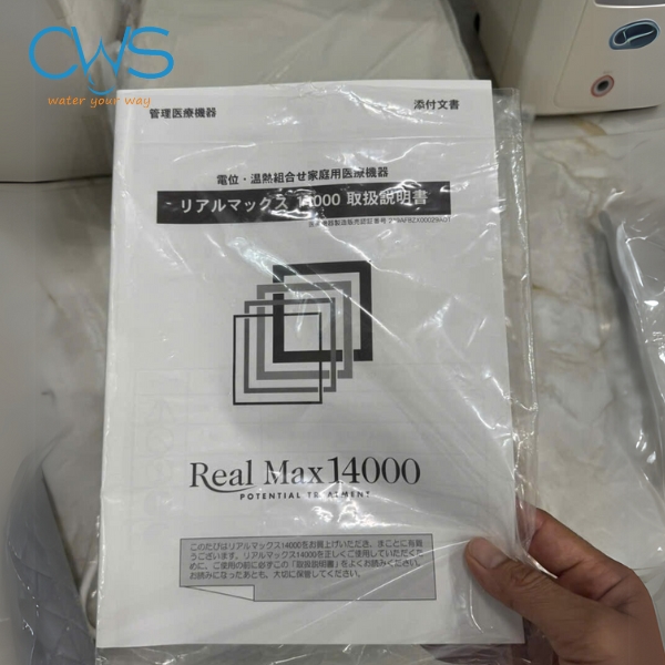 Sách hướng dẫn sử dụng máy xung điện Real Max 14000