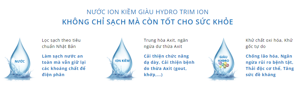 Những tác dụng tuyệt vời mà nguồn nước ion mang lại cho sức khoẻ người sử dụng tac-dung-tuyet-voi-nuoc-ion-kiem