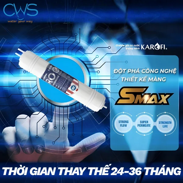 Thời gian thay lõi lọc Karofi RO