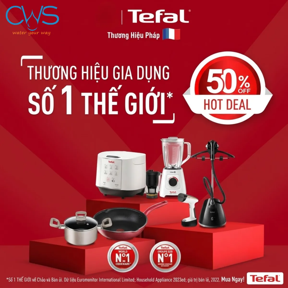 Thương Hiệu Tefal Từ Pháp - Số 1 Thế Giới Về Đồ Gia Dụng