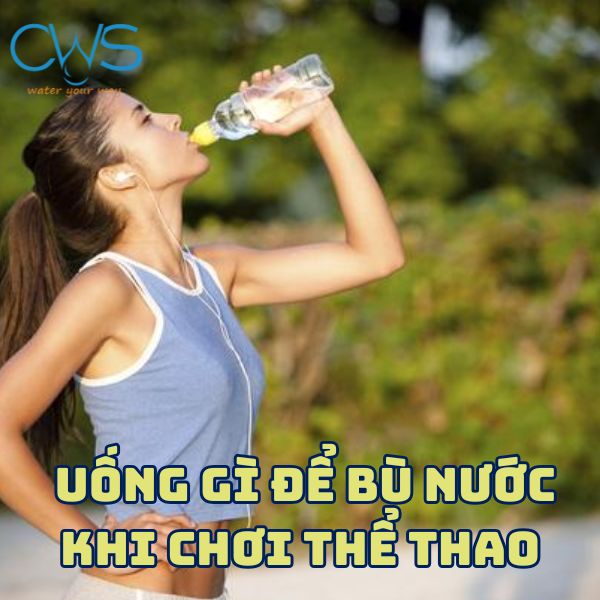 Uống gì để bù nước khi chơi thể thao
