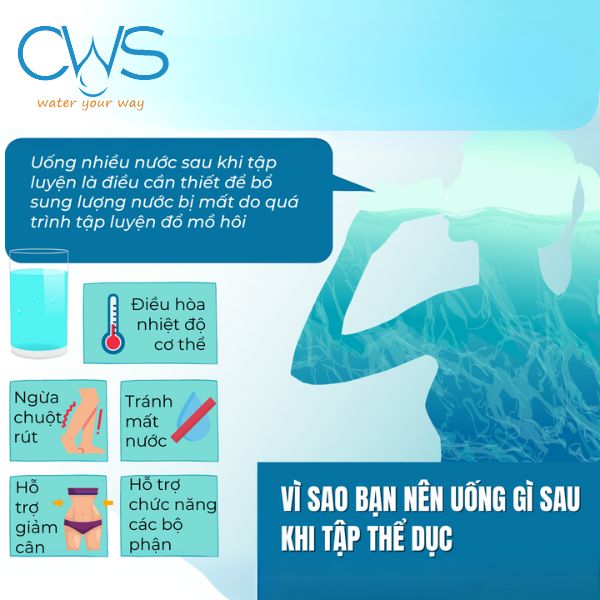 Vai trò của việc bù nước khi chơi thể thao