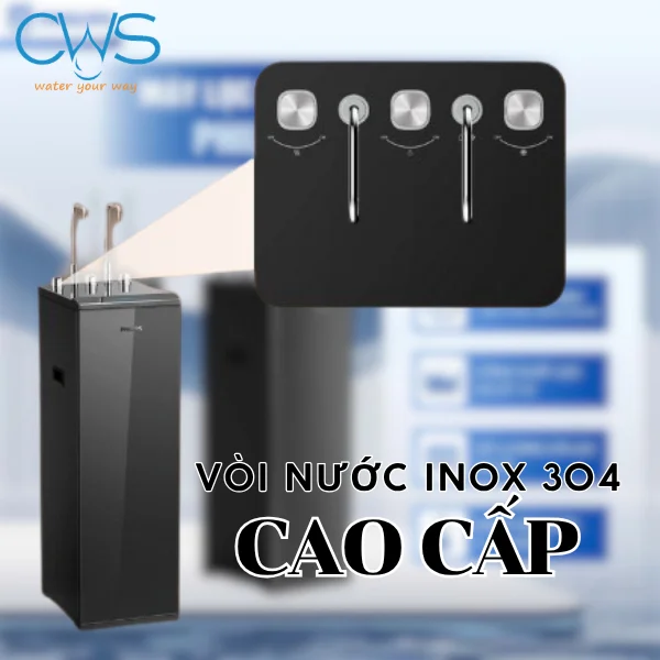 Vòi Nước Bằng Thép 304 Không Gỉ Cao Cấp