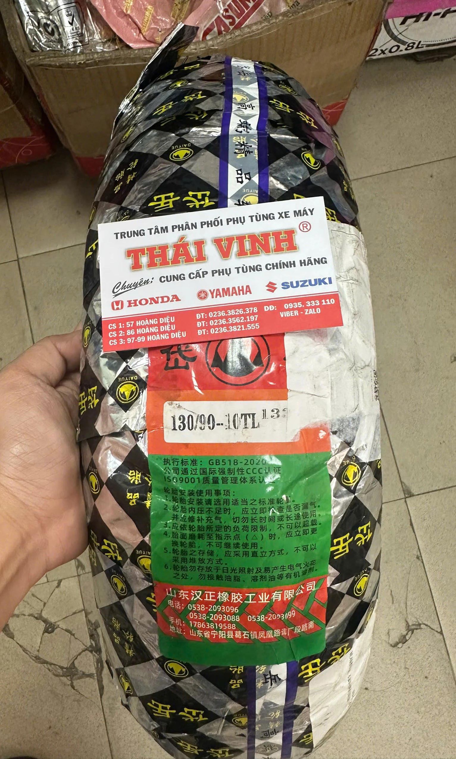 lop 130/90-10 xe tay ga mam 10