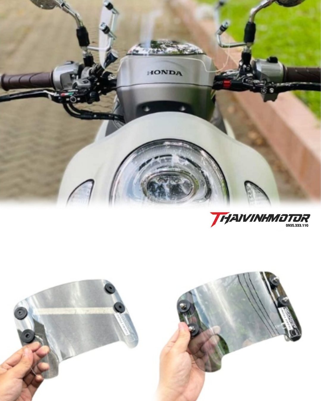 Chắn gió Scoopy thể thao