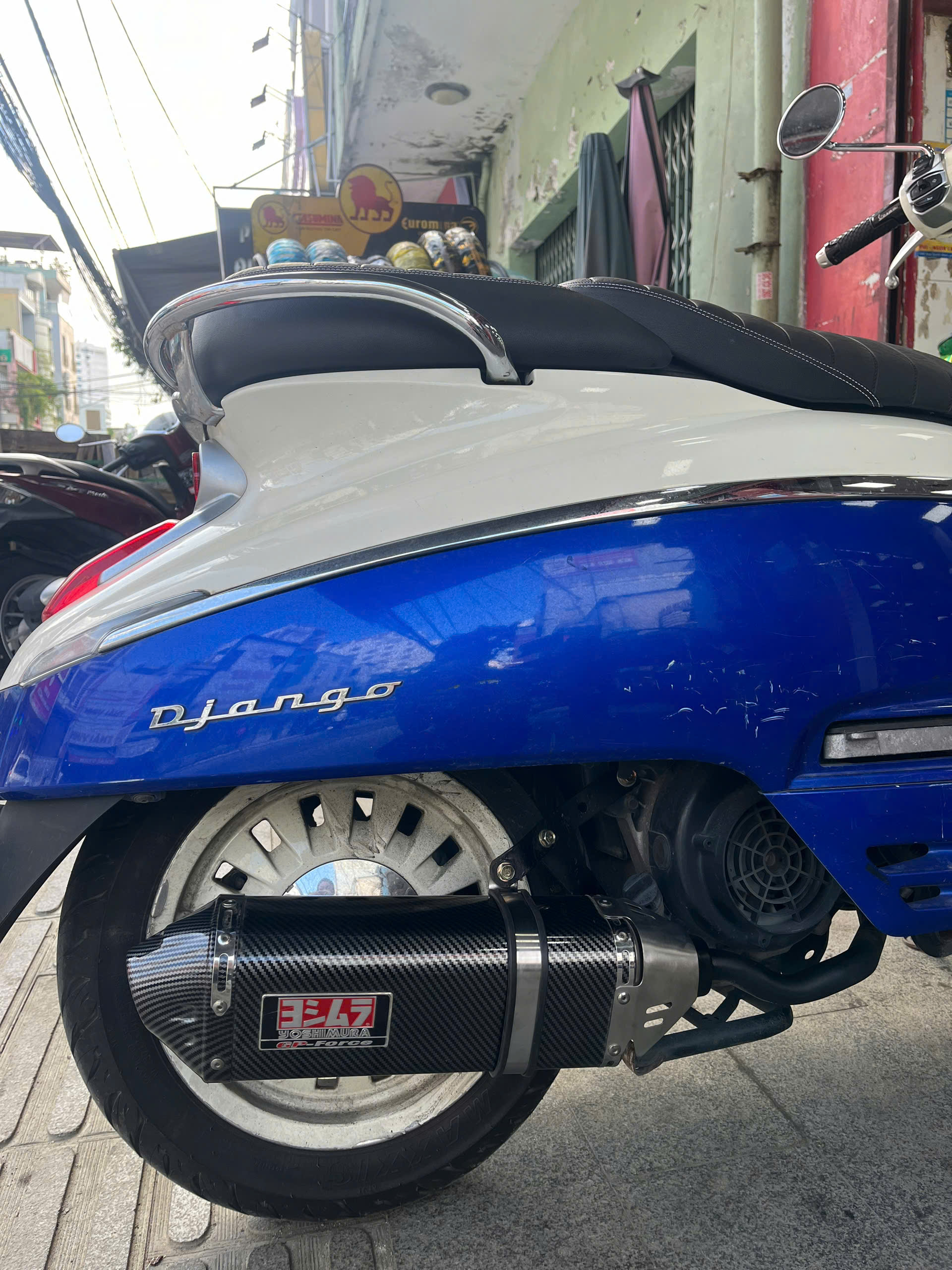 po titan django nang cap mau dep