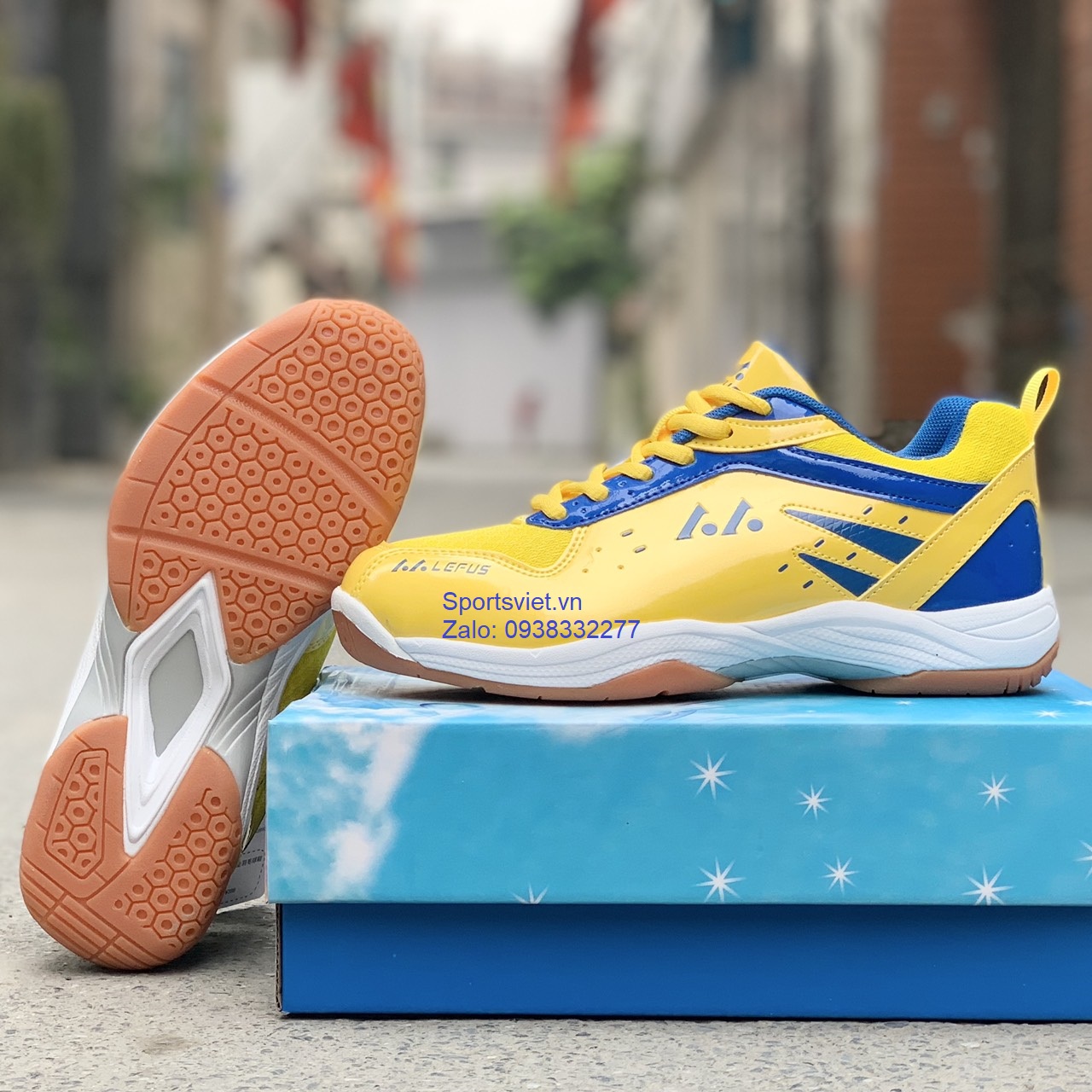 giay-cau-long-nam-nu-lefus-l05-vang-sportsviet