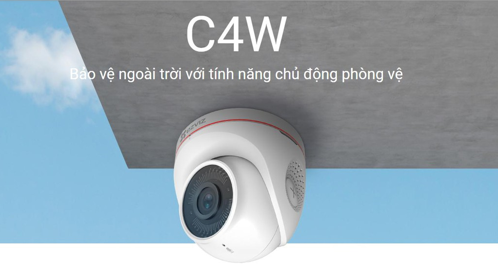 Camera Bán Cầu Wifi C4W 1080P