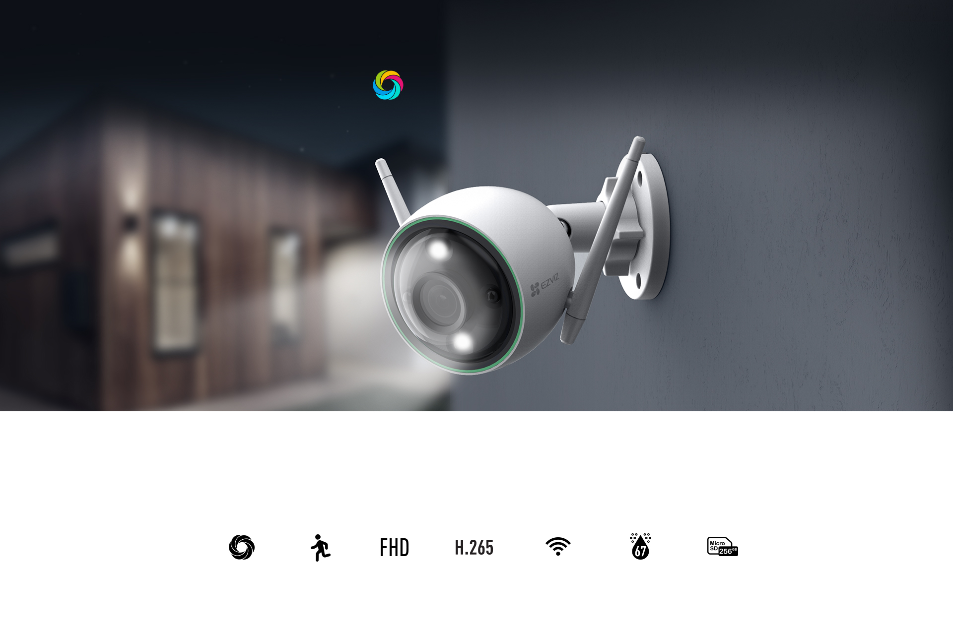 Camera Wifi C3N Ngoài trời 1080P