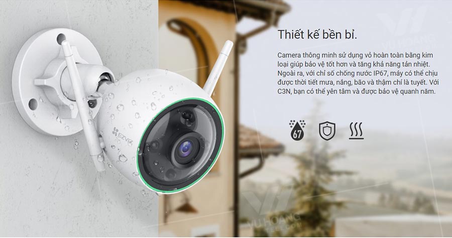 Camera Wifi C3N Ngoài trời 1080P