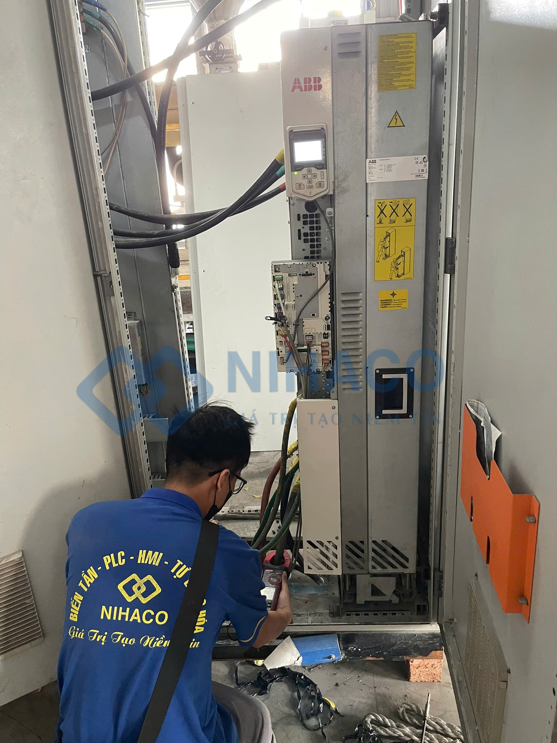 Kết quả sau khi sửa biến tần ABB ACS580