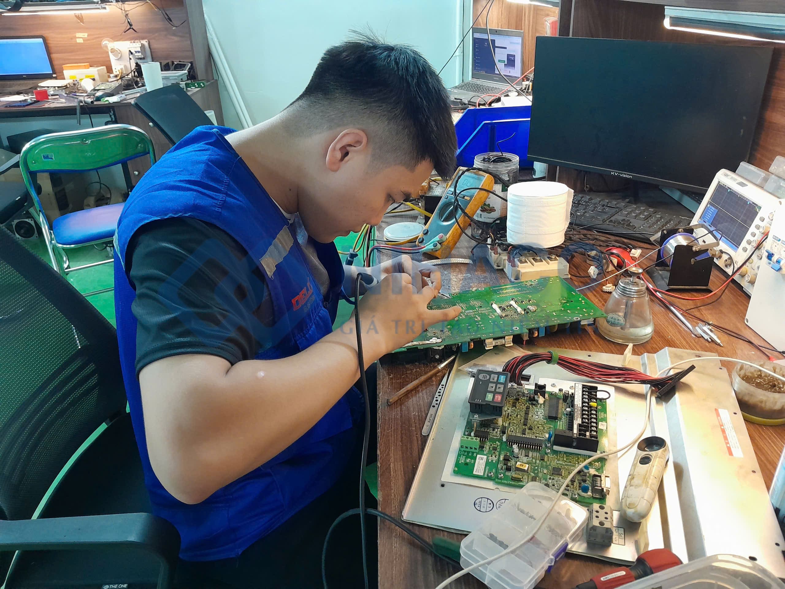 Phương án xử lý sửa biến tần Delta VFD750VL43A-J