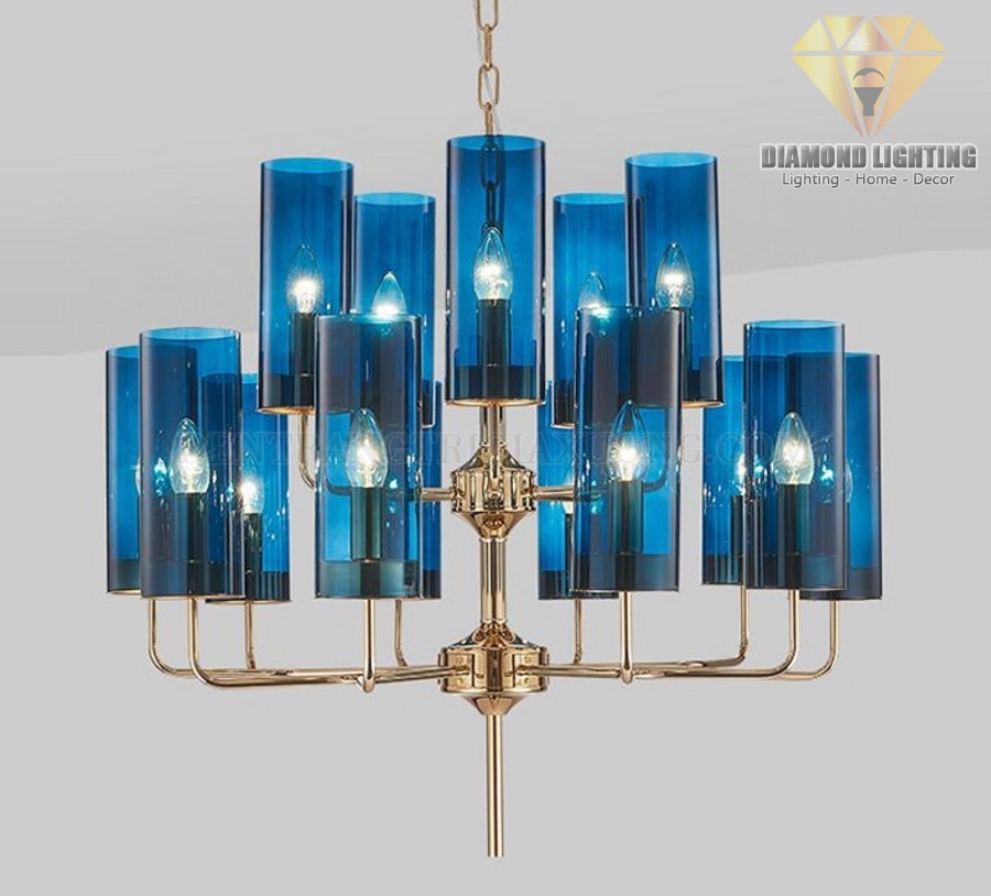 Đèn chùm hiện đại DCH601 thường được lắp đặt ở trung tâm phòng khách, trung tâm phòng ngủ hoặc giữa bàn ăn, vừa làm đèn chiếu sáng, vừa làm đèn trang trí.