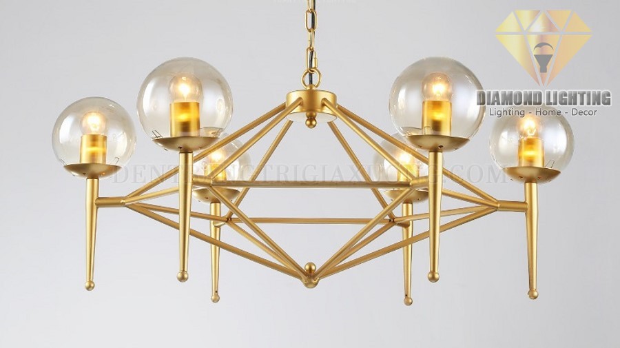 Đèn chùm chao thủy tinh DCH760 thường được lắp đặt ở vị trí trung tâm phòng khách và thường được xem như là nguồn ánh sáng chính để vừa làm đèn chiếu sáng, vừa làm đèn trang trí.