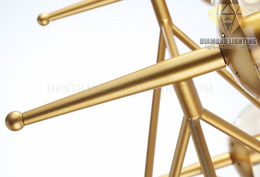 Đèn chùm chao thủy tinh DCH760 thường được lắp đặt ở vị trí trung tâm phòng khách và thường được xem như là nguồn ánh sáng chính để vừa làm đèn chiếu sáng, vừa làm đèn trang trí.