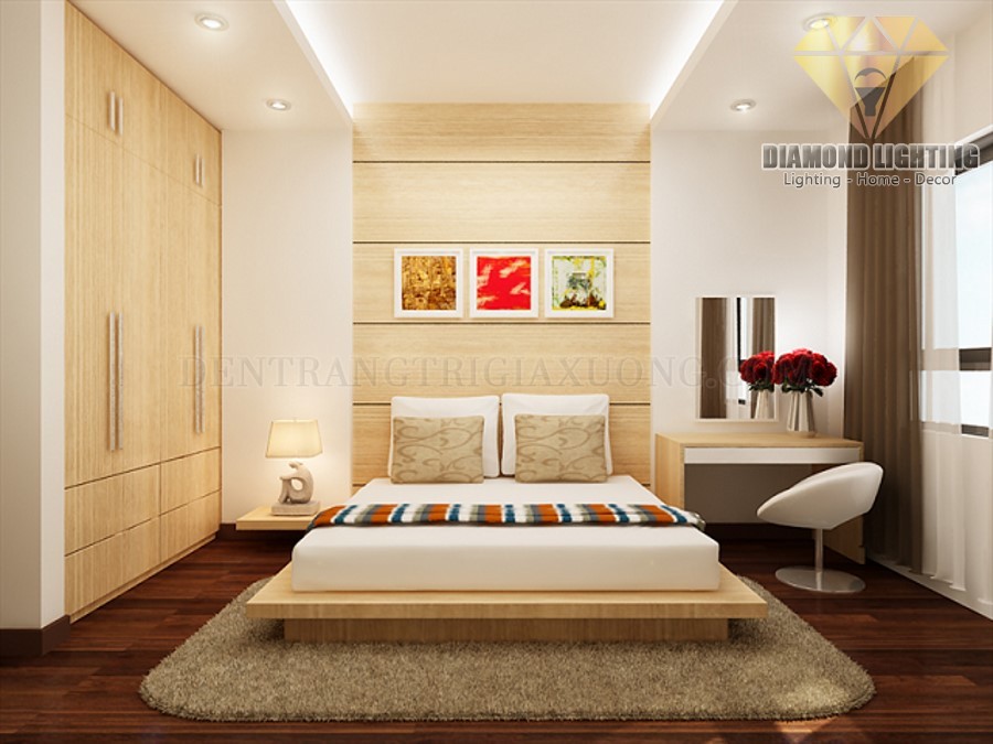 Hướng dẫn sử dụng và phân bổ ánh sáng trong phòng ngủ