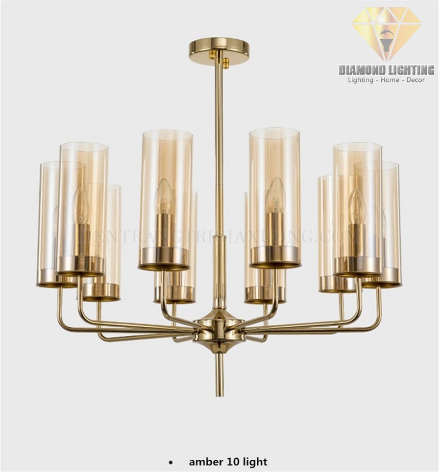 Đèn chùm hiện đại DCH601 thường được lắp đặt ở trung tâm phòng khách, trung tâm phòng ngủ hoặc giữa bàn ăn, vừa làm đèn chiếu sáng, vừa làm đèn trang trí.