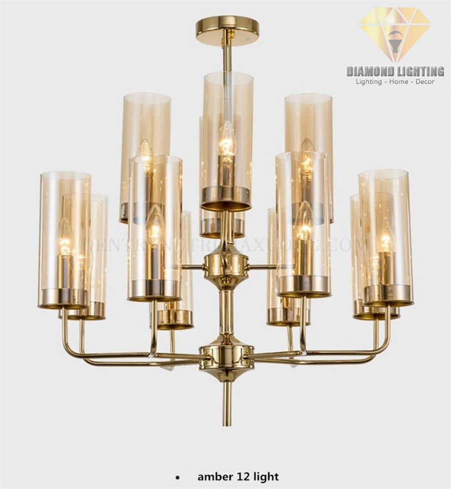 Đèn chùm hiện đại DCH601 thường được lắp đặt ở trung tâm phòng khách, trung tâm phòng ngủ hoặc giữa bàn ăn, vừa làm đèn chiếu sáng, vừa làm đèn trang trí.