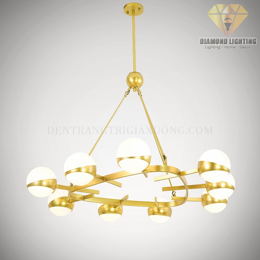 Ngoài ra bạn vẫn có thể lắp đặt Đèn chùm hiện đại DCH690 ở giữa bàn ăn, trung tâm phòng ngủ hoặc giữa giường ngủ.