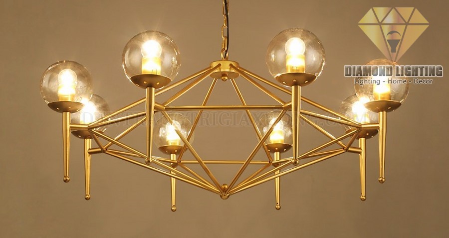 Đèn chùm chao thủy tinh DCH760 thường được lắp đặt ở vị trí trung tâm phòng khách và thường được xem như là nguồn ánh sáng chính để vừa làm đèn chiếu sáng, vừa làm đèn trang trí.