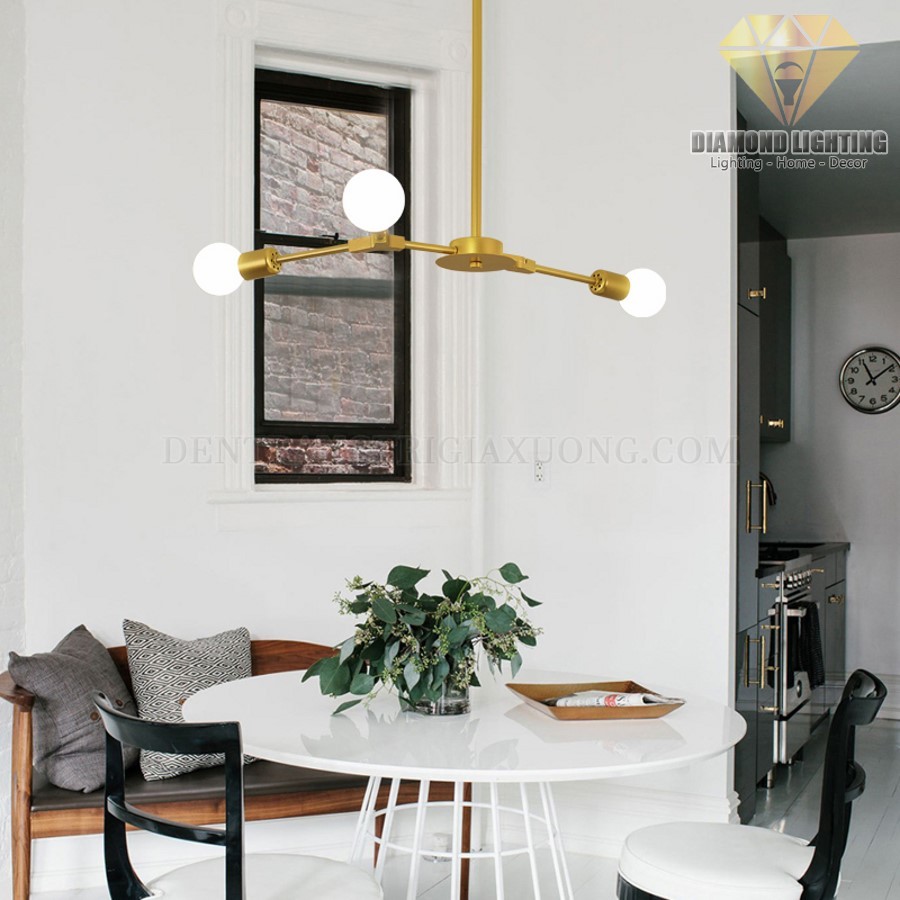 Đèn chùm hiện đại DCH860 thường được lắp đặt ở vị trí trung tâm phòng khách và thường được xem như là nguồn ánh sáng chính để vừa làm đèn chiếu sáng, vừa làm đèn trang trí.