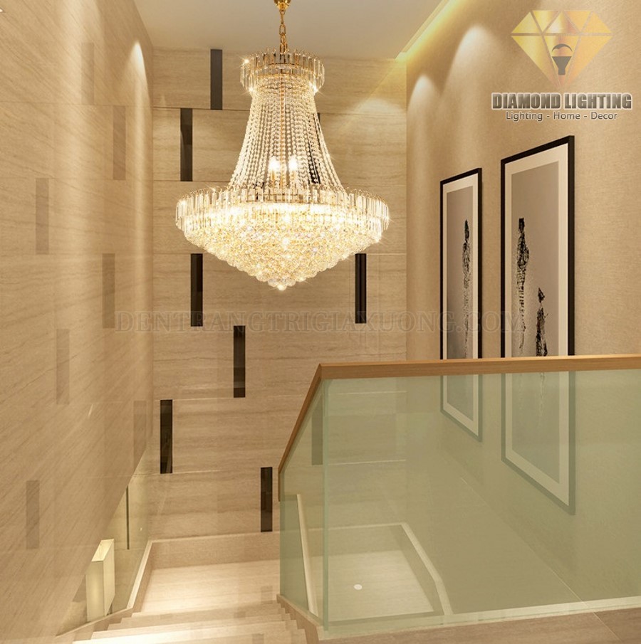 Đèn chùm pha lê hiện đại DPH260 thường được lắp đặt ở trung tâm phòng khách, trung tâm phòng ngủ hoặc giữa bàn ăn, vừa làm đèn chiếu sáng, vừa làm đèn trang trí.
