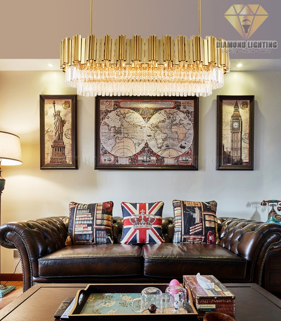 Đèn chùm pha lê hiện đại DPH680  thường được lắp đặt ở trung tâm phòng khách, trung tâm phòng ngủ hoặc giữa bàn ăn, vừa làm đèn chiếu sáng, vừa làm đèn trang trí.