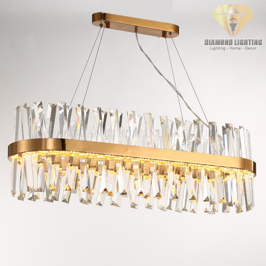 Đèn chùm pha lê hiện đại DPH870  thường được lắp đặt ở trung tâm phòng khách, trung tâm phòng ngủ hoặc giữa bàn ăn, vừa làm đèn chiếu sáng, vừa làm đèn trang trí.