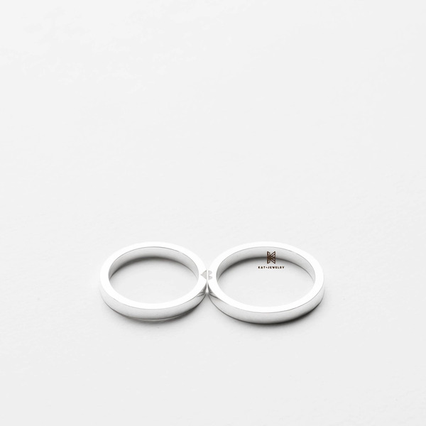 Heart To Heart Couple Ring mang đậm chất ngọt ngào