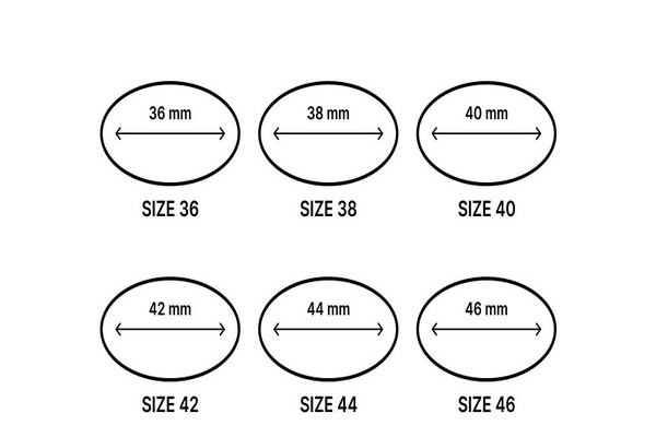Đo theo bảng size của đơn vị mua vòng tay sẽ chính xác hơn