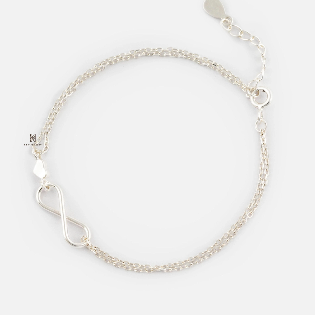 Mẫu Bra Long Infinity Double Line Heart