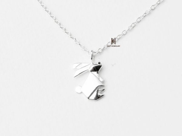 Mẫu thiết kế origami hình thỏ vừa dễ thương vừa hiện đại